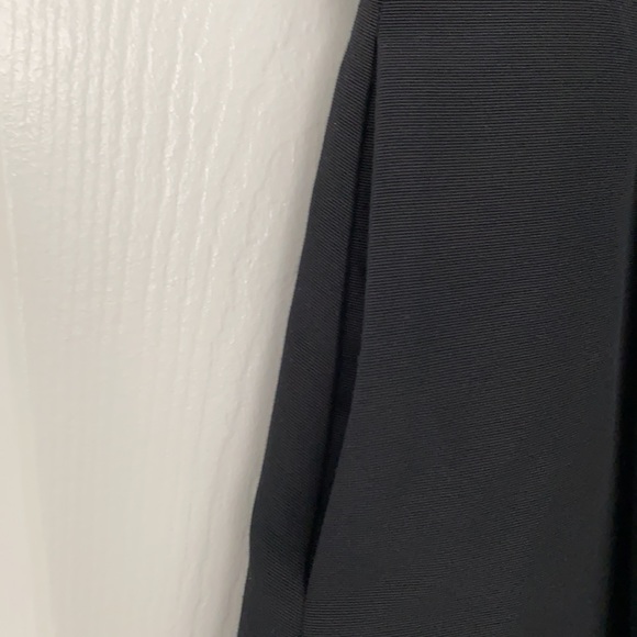 J. Crew Perforated A-Line Black Dress Size 0 - Picture 9 of 12